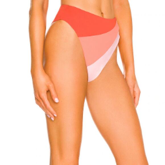 L*Space Sunburst Luca High Waist Bottom Bitsy XS - Picture 8 of 9